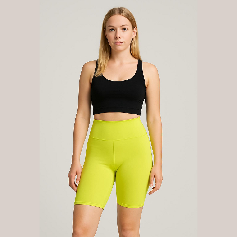 Alice + Olivia yellow bikers size small